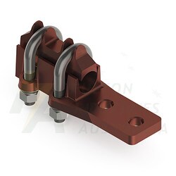 Copper substation terminal lug - Copper cable to switchgear